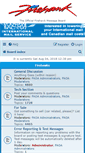 Mobile Screenshot of messageboard.firehawk.org